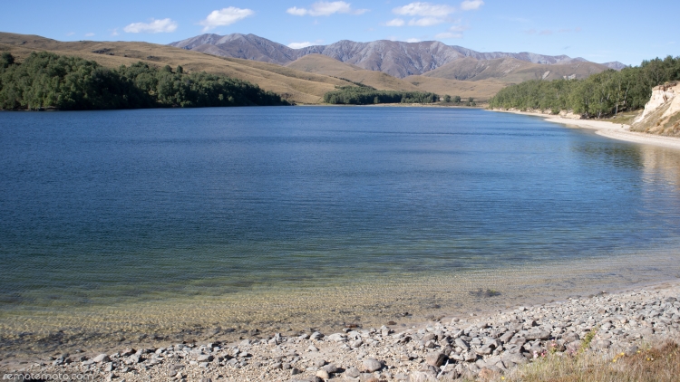 South end of West Eweburn Dam - where the AdventureToken is placed.