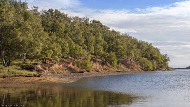 North end of West Eweburn Dam - can be accessed on foot.